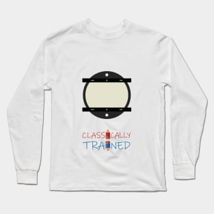 Classically Trained (2D) Long Sleeve T-Shirt